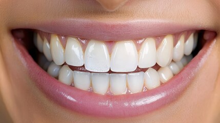 Obraz premium Bright and joyful smile of a woman displaying happiness and positivity in her everyday life