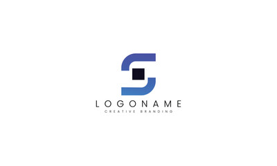 Minimalist S Logo for Branding and Identity.