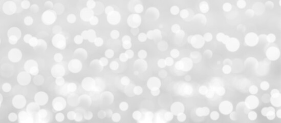 Abstract Soft Glowing and Soft Color Background. Gradient White Bokeh Background On Light Gray Background.