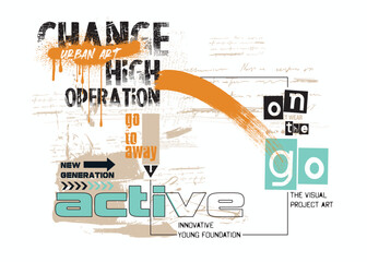 art Tee, sports text splash t shirt print patterns, typography street art graffiti slogan print with grunge effect, t shirt graphics print vector design, slogan print tee.eps8,
art tee graffiti slogan