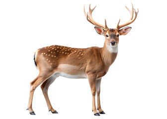 Obraz premium deer isolated on white