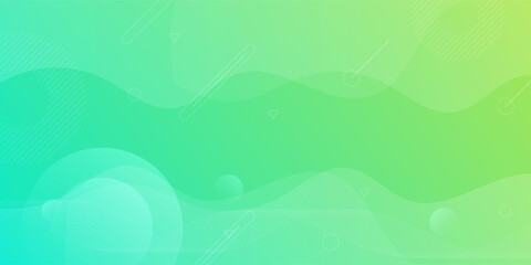 background banners. full of colors, bright green gradations