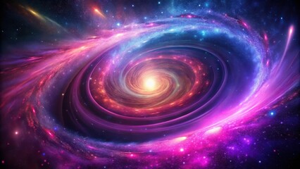 Spiral Galaxy in Cosmic Dreams