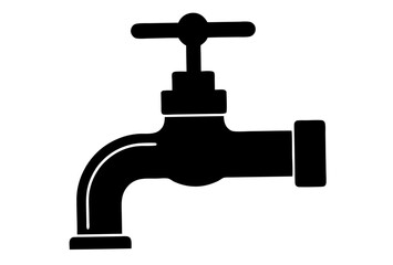 fauced  silhouette vector