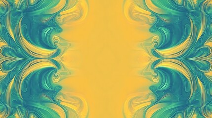 Fototapeta premium Abstract symmetrical pattern (1)
