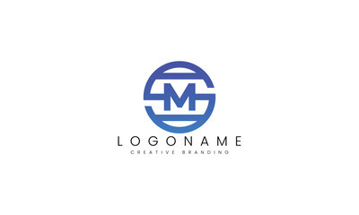 Minimalist MS Logo for Branding and Identity.