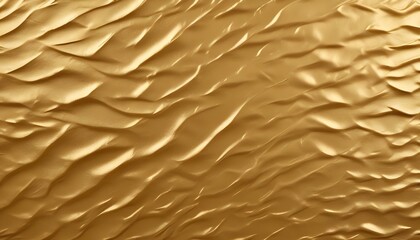 A beautiful golden abstract background with a flowing, textured surface and soft waves.