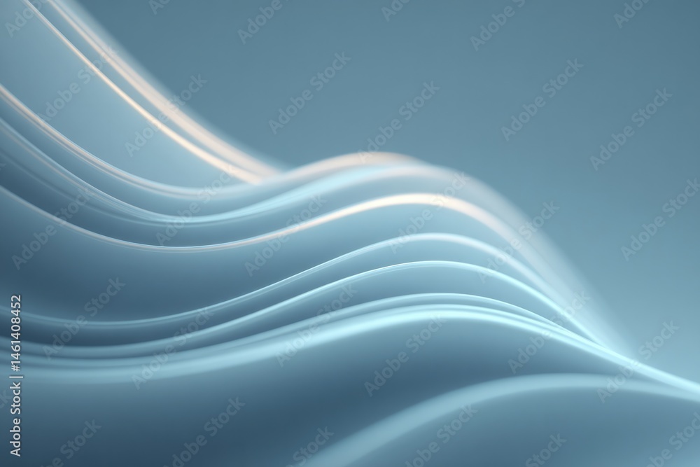 Leinwandbilder dynamic lines create visual flow on minimalist background