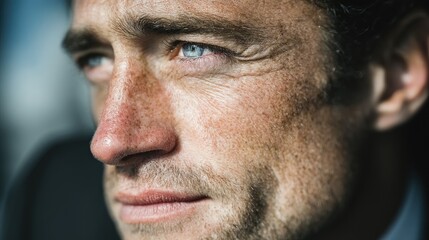 Obraz premium Confident businessman in formal attire, poised and professional. Leadership and success in the modern corporate world.