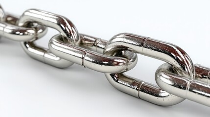 Interconnected chain design symbolizing multi-chain capital map and network portfolio in modern financial concepts