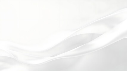 風にたなびく純白のシルク