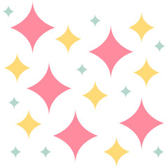 Groovy Sparkles Seamless Pattern