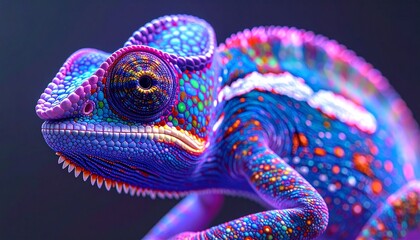 chameleon wallpaper with interesting background