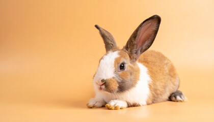 Obraz premium rabbit wallpaper with interesting background