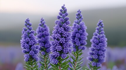 Obraz premium lavender field in provence HD 8K wallpaper Photographic Image 