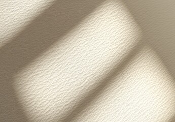 Modern art featuring a minimalist abstract white paper background with incorporated shadows, texture, lines, shapes, and design elements