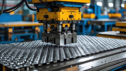 Metal Punch Press Forming Steel Sheet