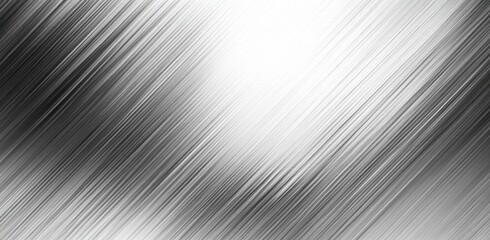 Silver Lines Create a Modern and Abstract Background, Silver Metal Texture