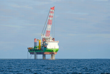 Industrial Innovative DP3 Offshore Jack-Up Vessel for Renewable Energy Projects