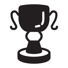 trophy glyph icon