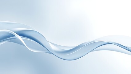 薄氷色のオーガンジーが描く優美な流れと光