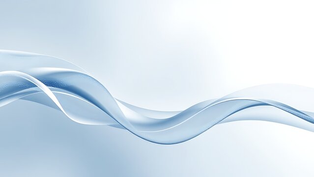 薄氷色のオーガンジーが描く優美な流れと光