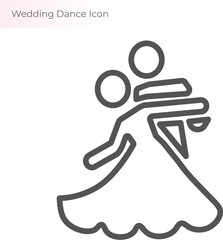 wedding dance icon