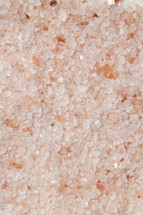 Himalayan pink salt fills the frame. Great for health food branding, cooking visuals, or natural product themes, ads