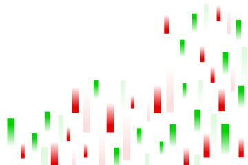 Stock Market Background with Trading Graph. Finance Banner. Wallpaper. Vector Illustration