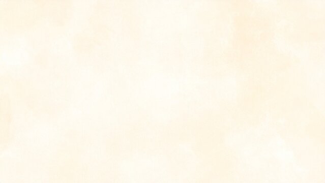 Fototapeta 淡い手描きの水彩風の素材 背景素材 ベージュ 背景素材 16:9サイズ AI生成素材