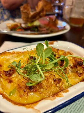 Cauliflower Cheese Gluten Free Coeliac Safe Celiac The Gomshall Mill Surrey Hills near Shere and Albury and Guildford