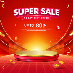Super sale special offer background