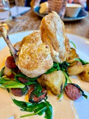 Chicken Dish with Chorizo 