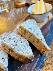 Thick Doorstop Slices of Gluten Free Seeded Carraway Bread The Watermill Dorking Surrey