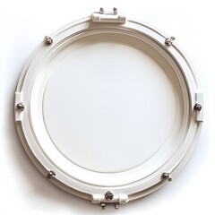 Round White Nautical Porthole.