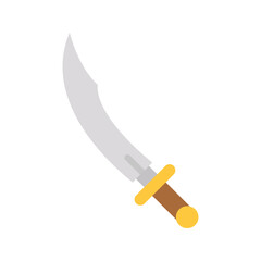 Arabic Sword icon vector image. Suitable for mobile apps, web apps and print media.