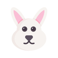 Bunny icon vector image. Suitable for mobile apps, web apps and print media.