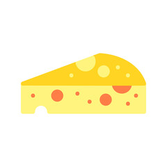 Cheese icon vector image. Suitable for mobile apps, web apps and print media.