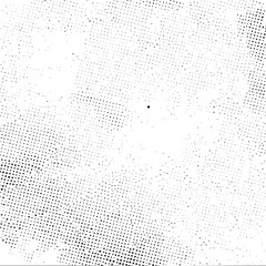 A textured white background displays a dense scattering of small black dots.