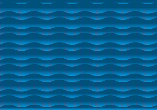 Fondo azul con aspecto de folios ondulados intercalados