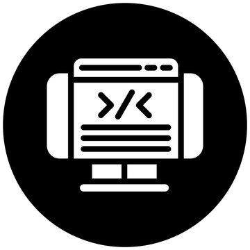 Web Coding Icon