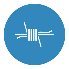 Obraz premium Barbed Wire Icon