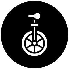 Fototapeta premium Unicycle Icon