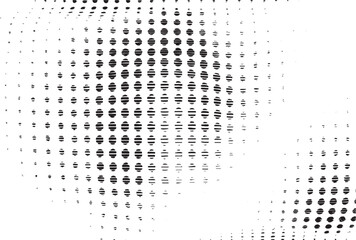 Dense array of small circular dots creates a textured
