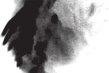 A pair of hands gently clasped together in a gesture of connection.