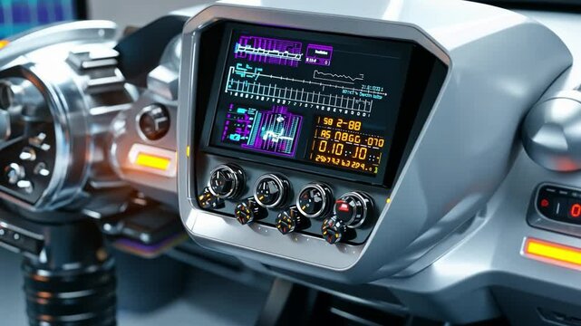 A High-Tech Medical Device Performing Advanced Diagnostics, Improving The Speed And Accuracy Of Disease Detection.