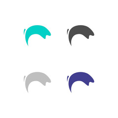 Naklejka premium WATER DROP SIGN SYMBOL LOGO VECTOR