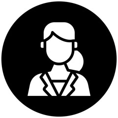 Data Scientist Female Icon