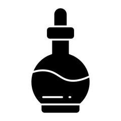 oil glyph icon