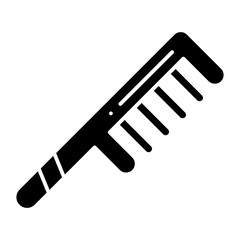 comb glyph icon